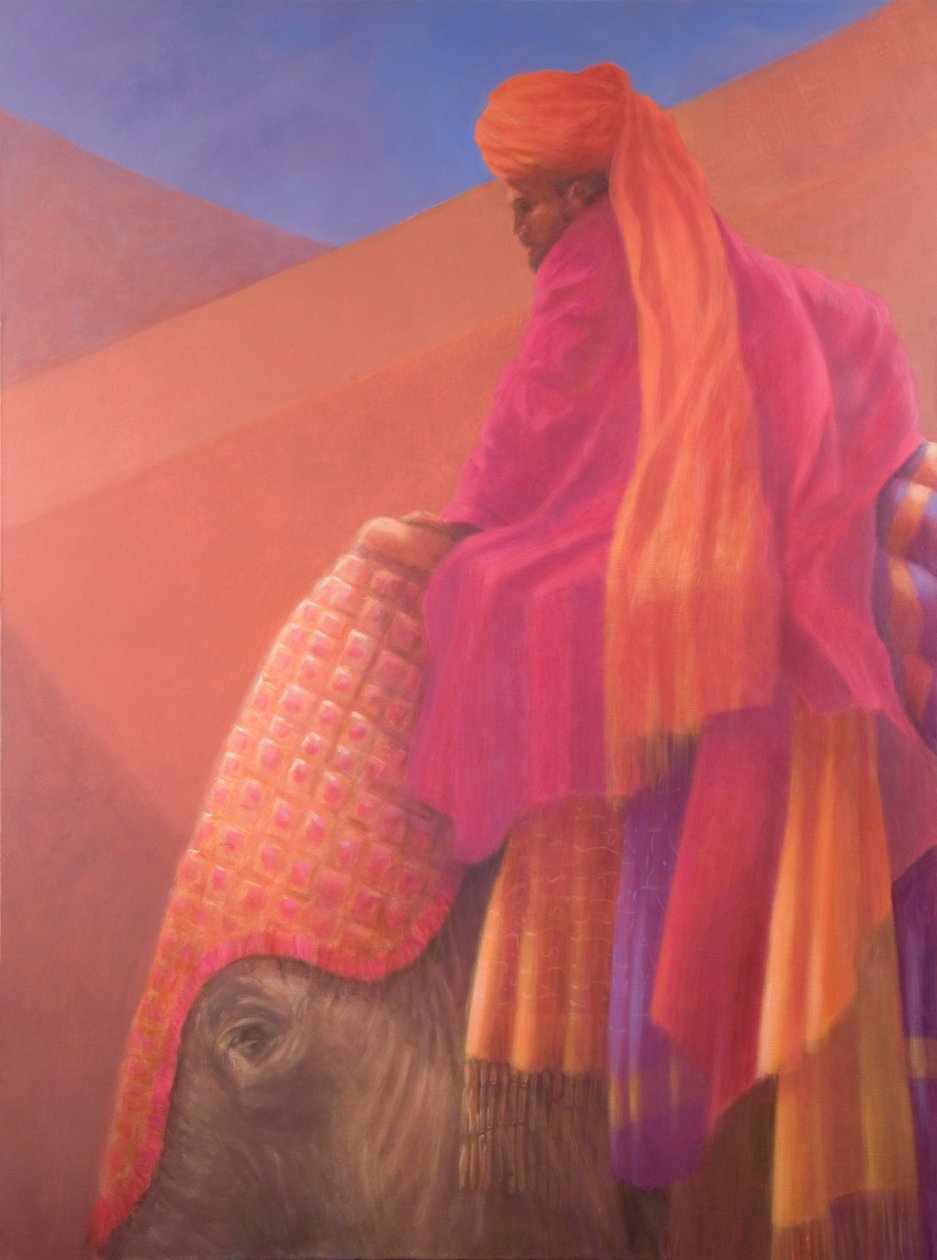 Mahout ed elefante da Lincoln Seligman