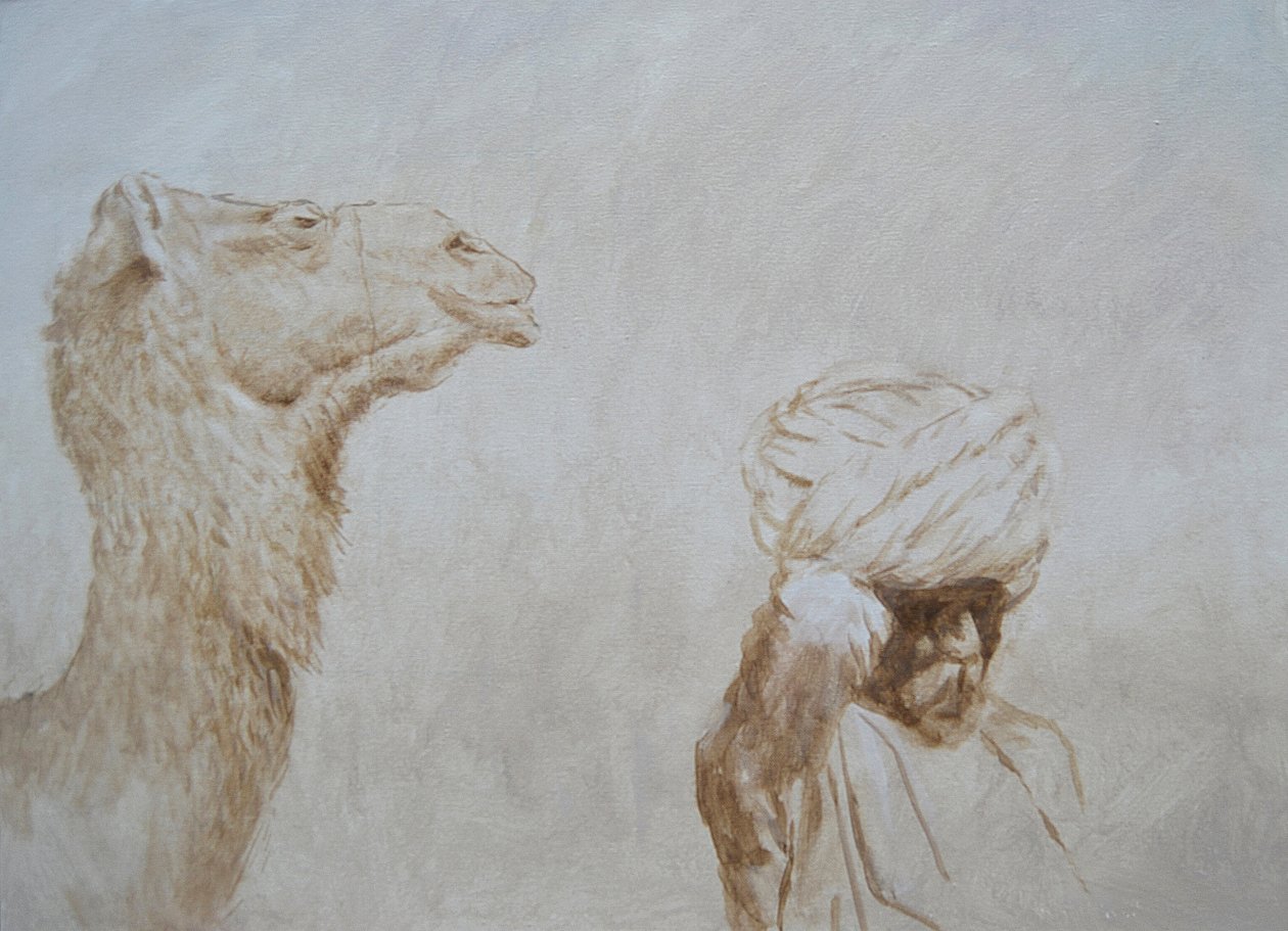 Rabari che Conduce un Cammello da Lincoln Seligman