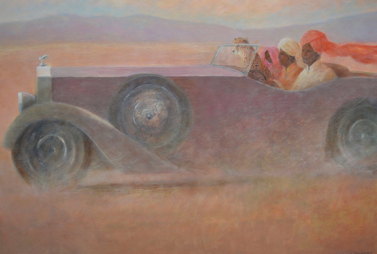 Tre + Ghepard in una Rolls da Lincoln Seligman