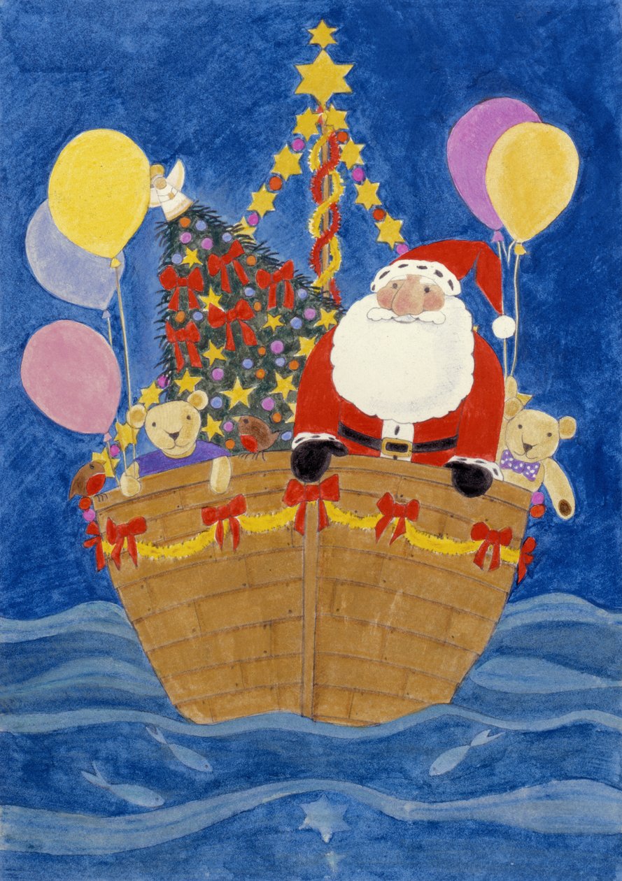 La barca di Babbo Natale da Linda Benton