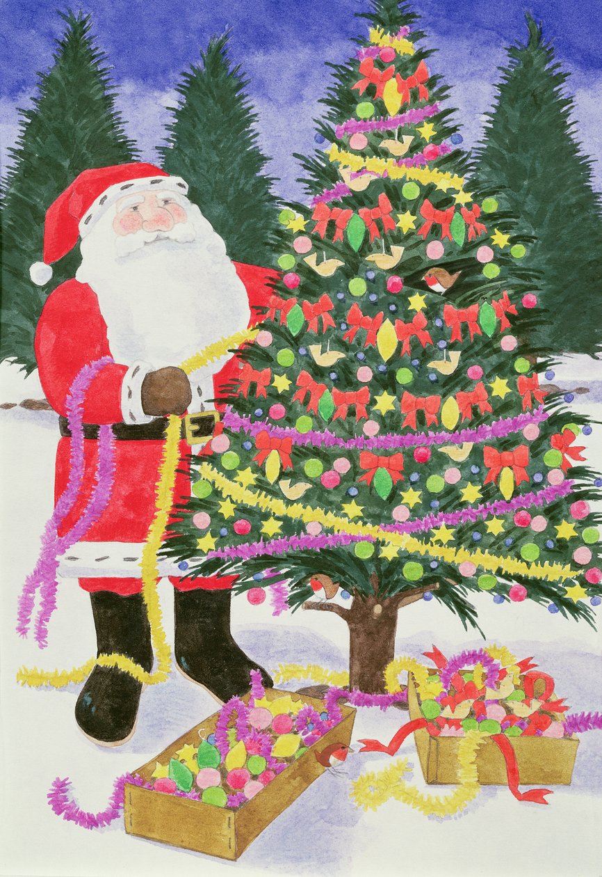 Alberi di Babbo Natale da Linda Benton