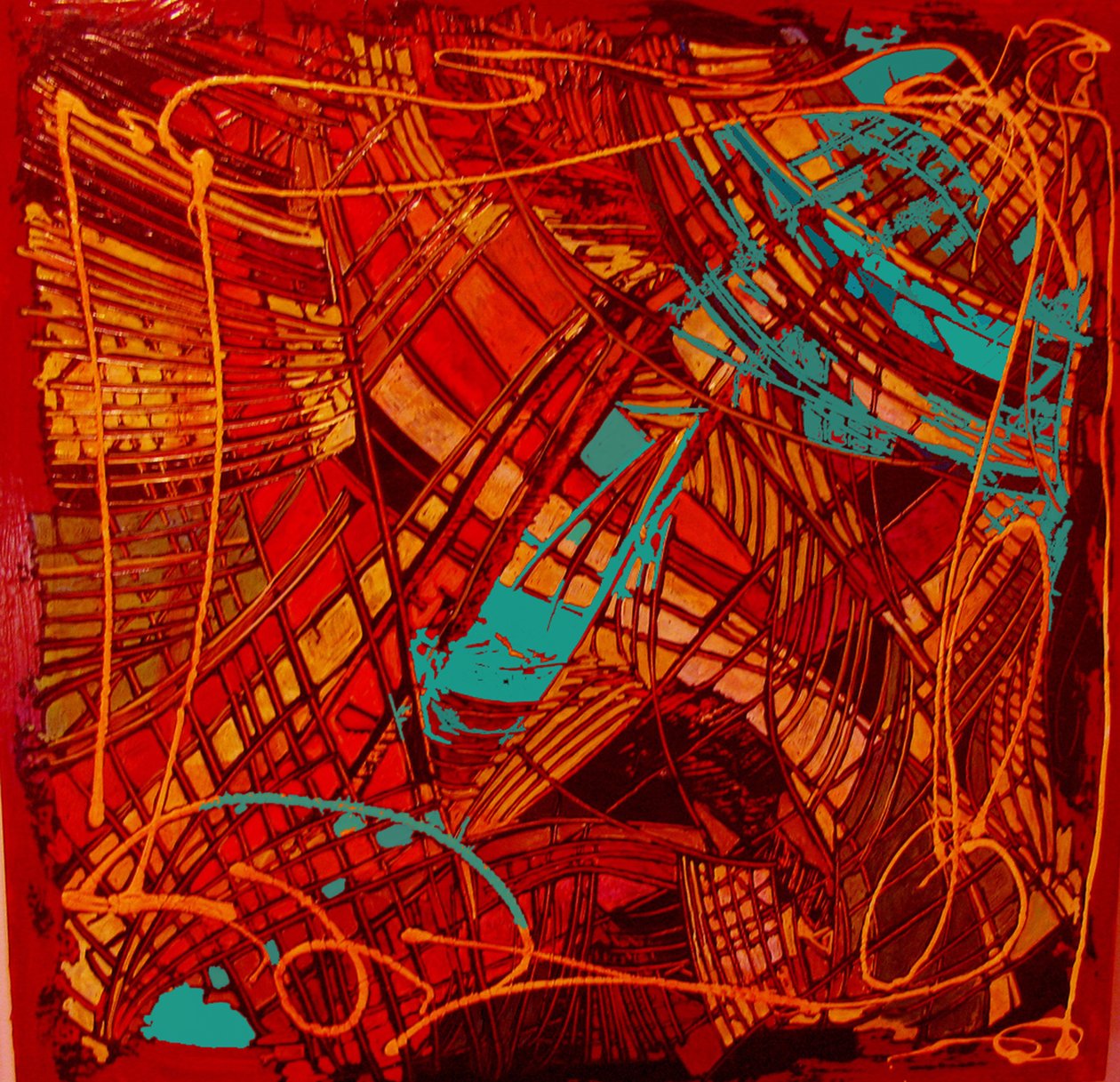 Vetro colorato, 2012 (misto; stratificato) da linda arthurs