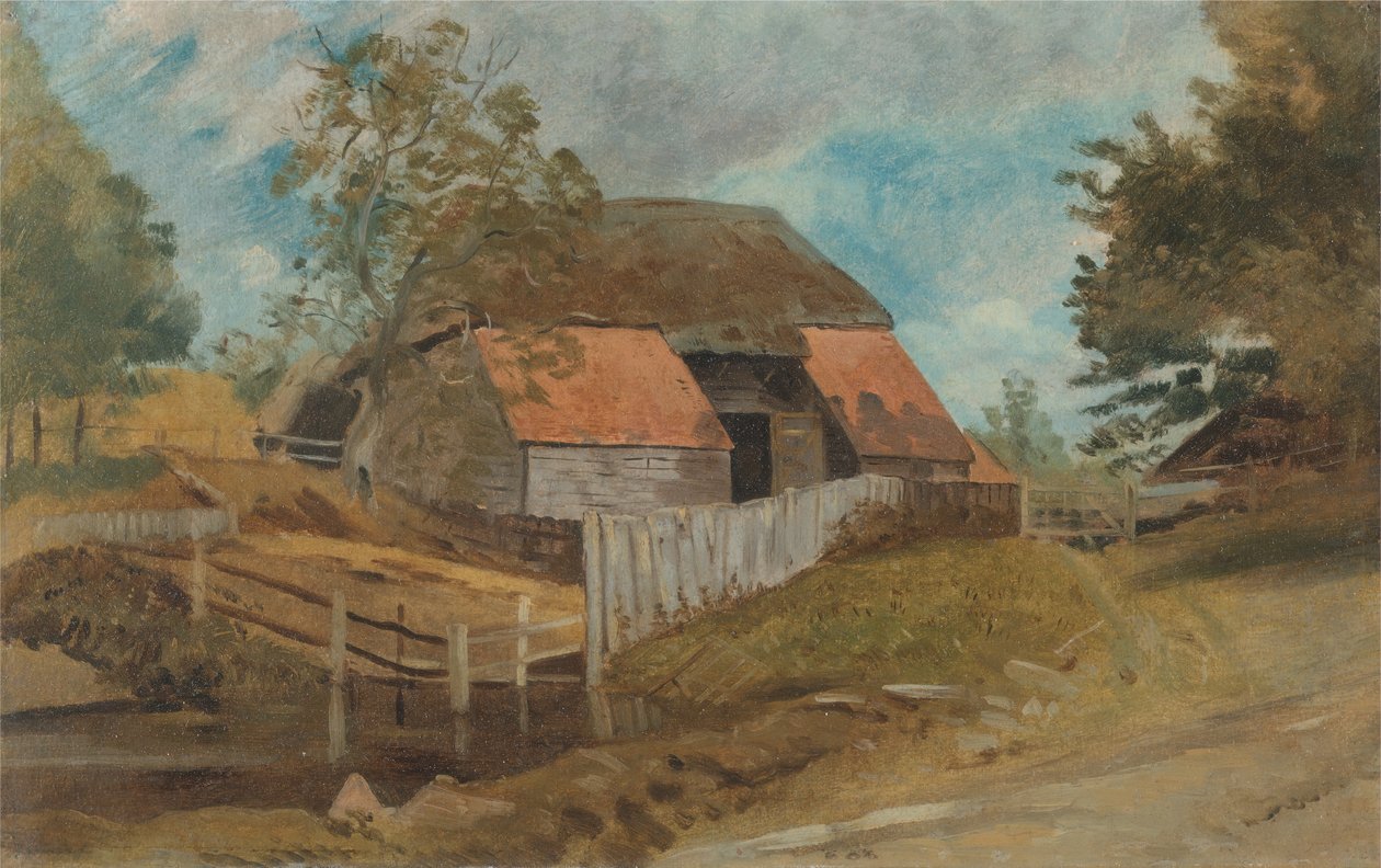 Vecchio fienile da Lionel Constable