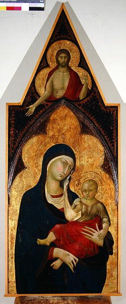 Vergine e Bambino, c.1340 da Lippo Memmi