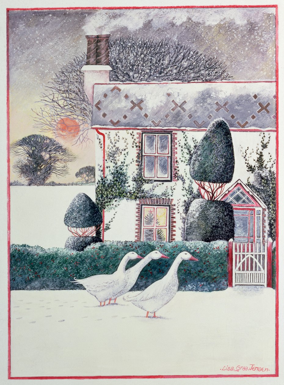 Cottage di Natale, 1985 da Lisa Graa Jensen
