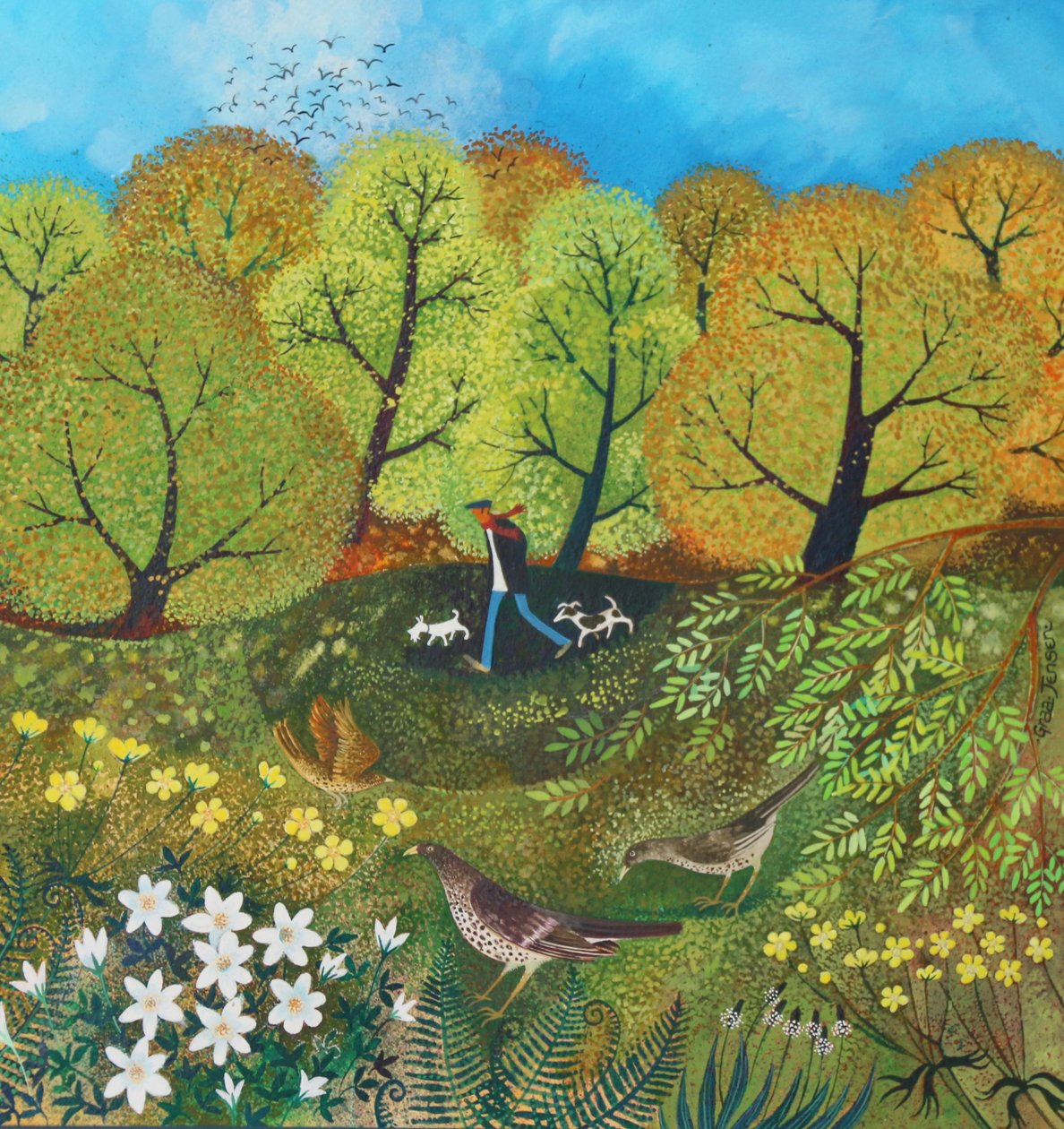 Passeggiatore di cani, 2016 da Lisa Graa Jensen