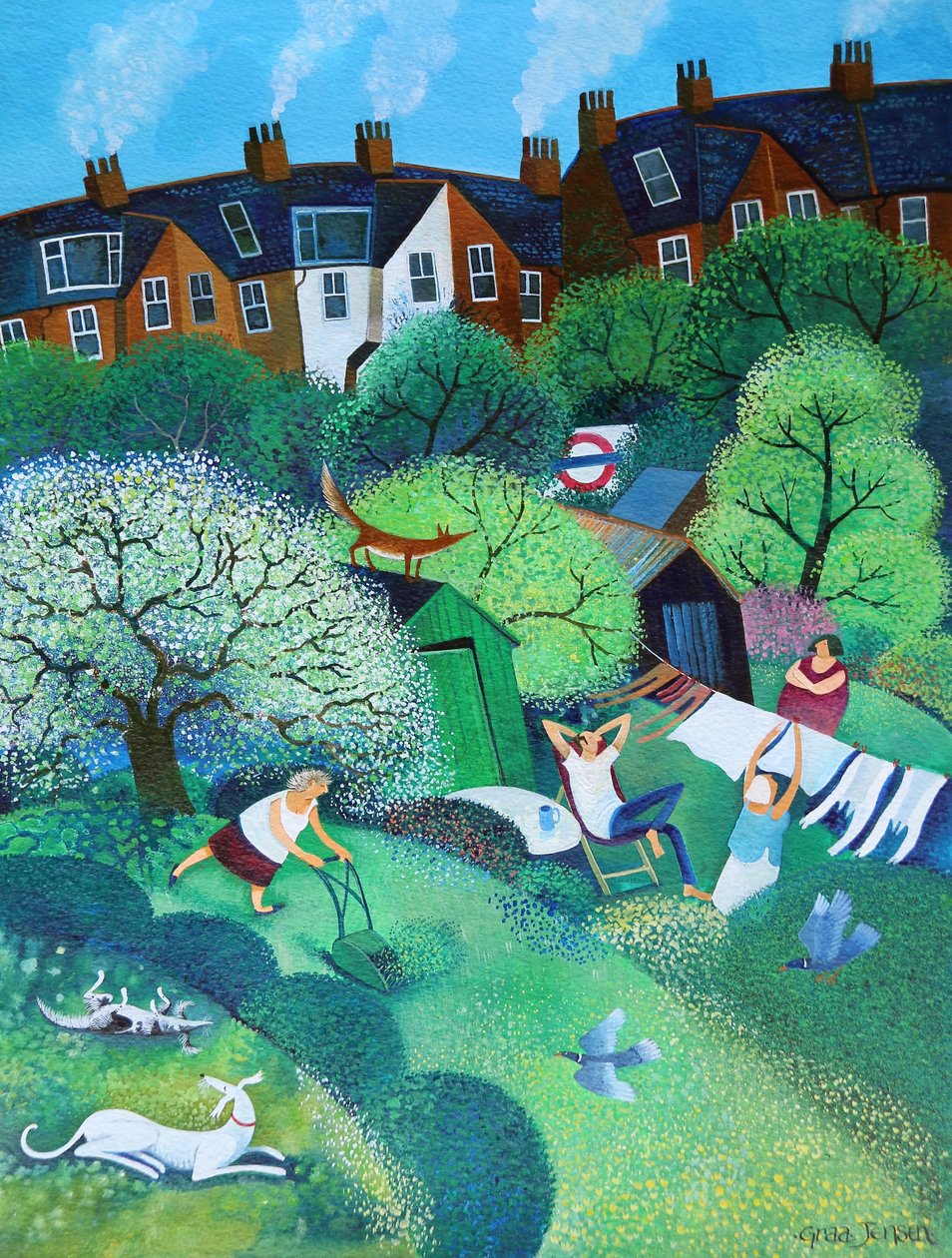 Fine della linea, 2018 da Lisa Graa Jensen