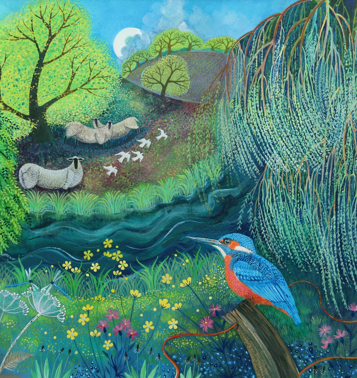 Martin pescatore, 2018 da Lisa Graa Jensen