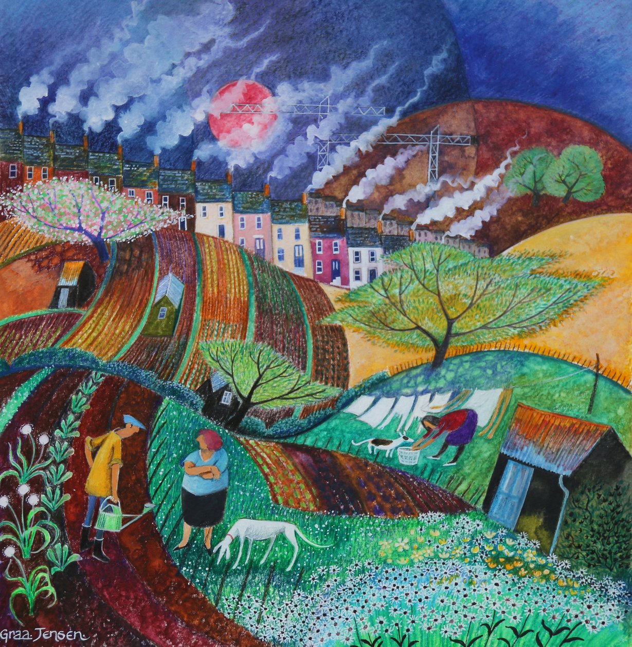 Camini fumosi da Lisa Graa Jensen