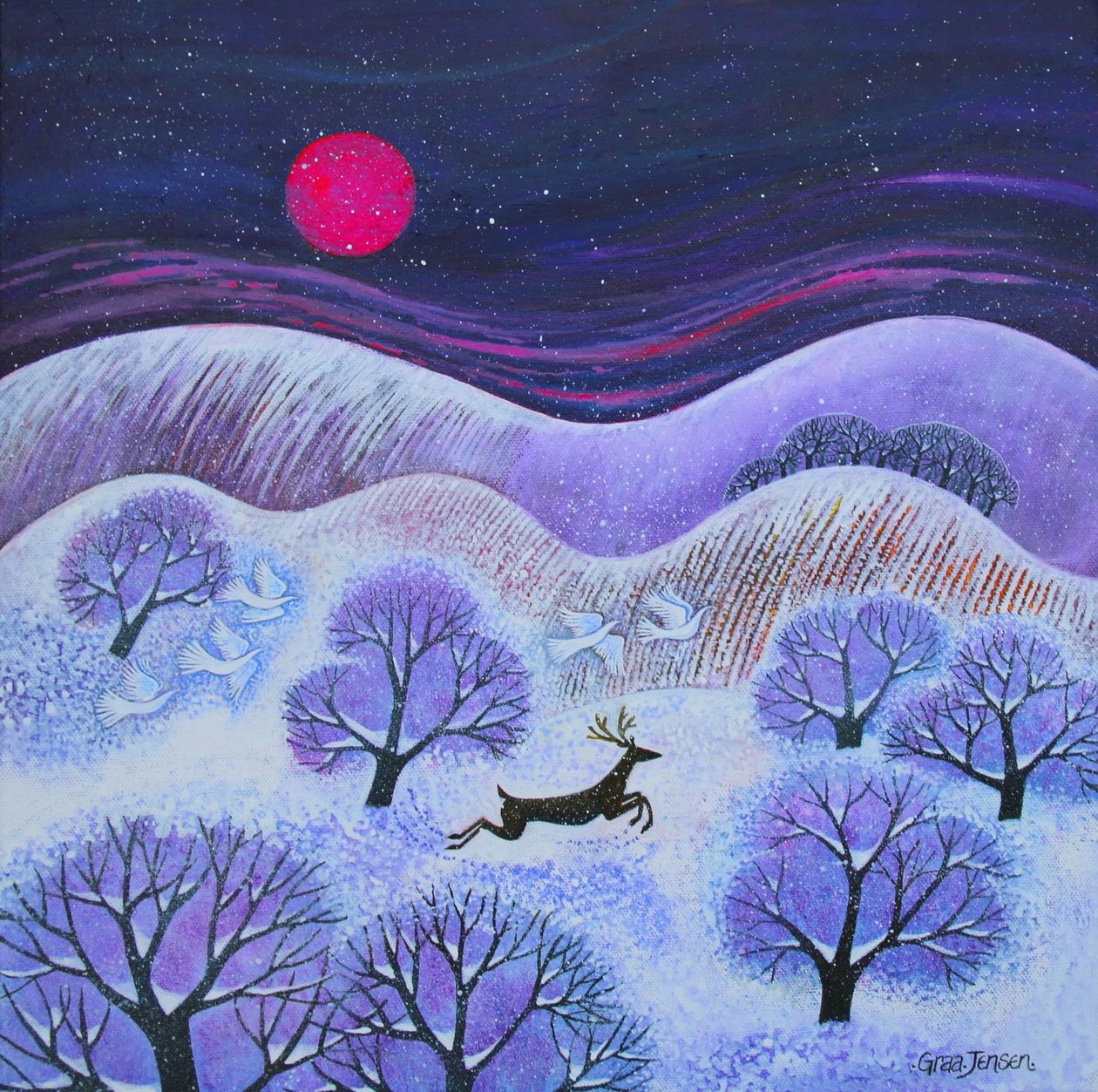 Paesaggio Innevato da Lisa Graa Jensen
