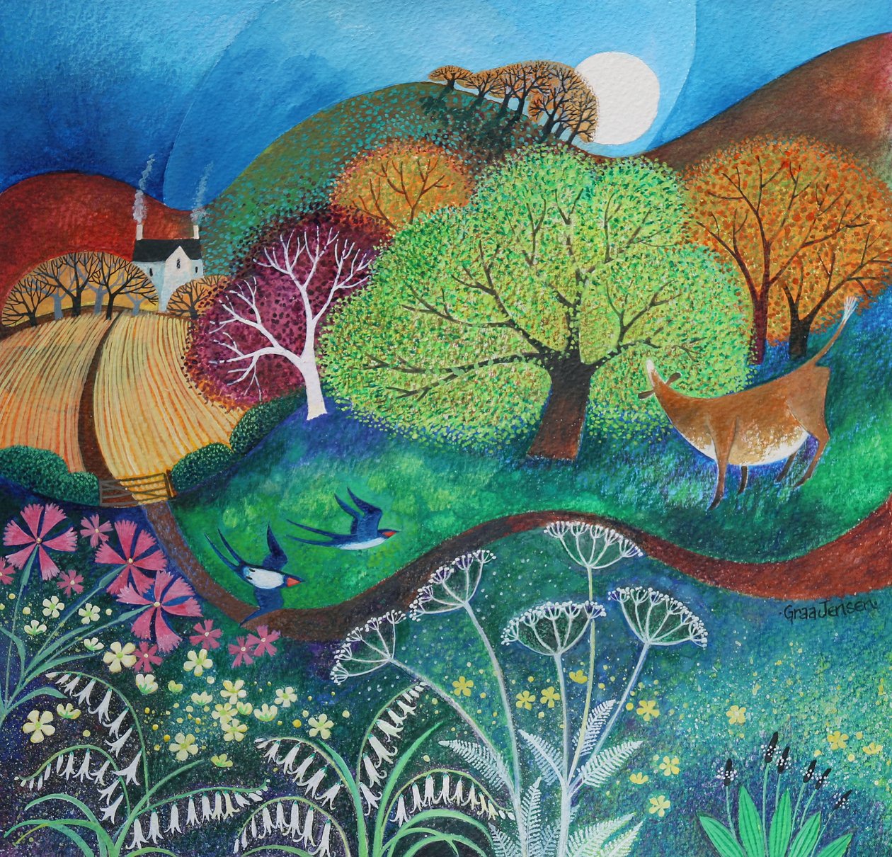Volo di rondini, 2019 da Lisa Graa Jensen