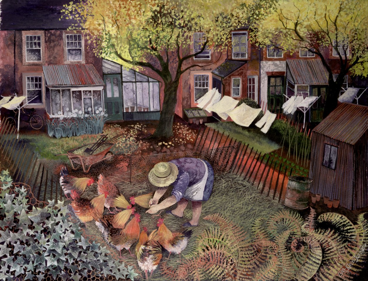 Galline di città, 1995 da Lisa Graa Jensen