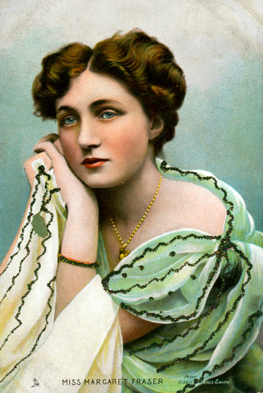 Margaret Fraser, attrice, 1906 da Lizzie Caswall Smith