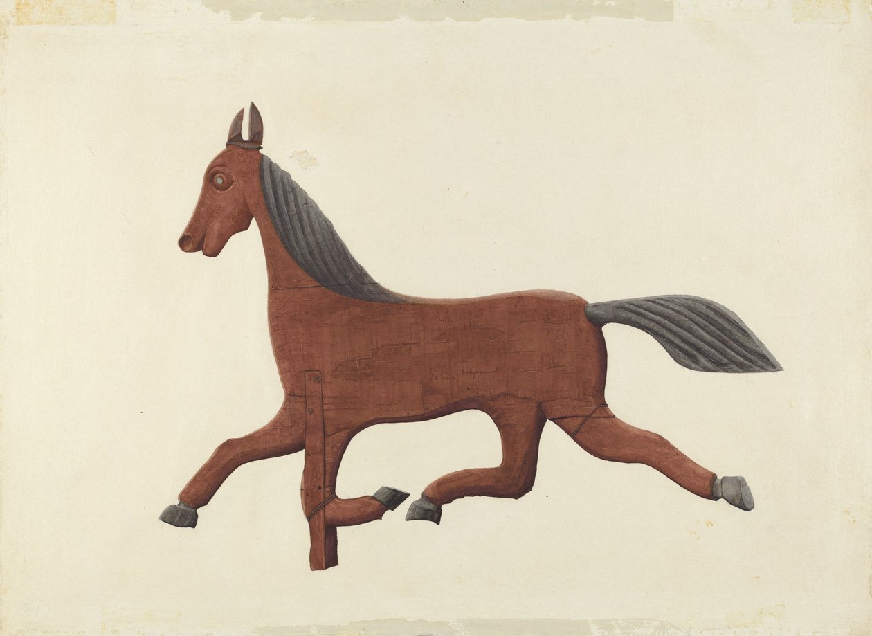 Segnavento a cavallo da Lloyd Broome