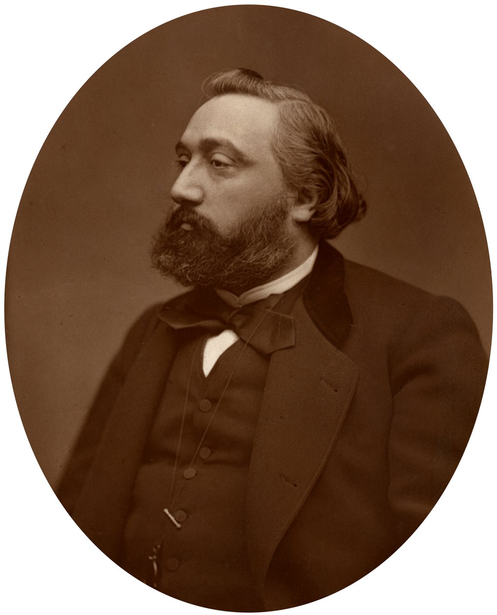 Léon Gambetta, statista francese, 1882 da Lock and Whitfield