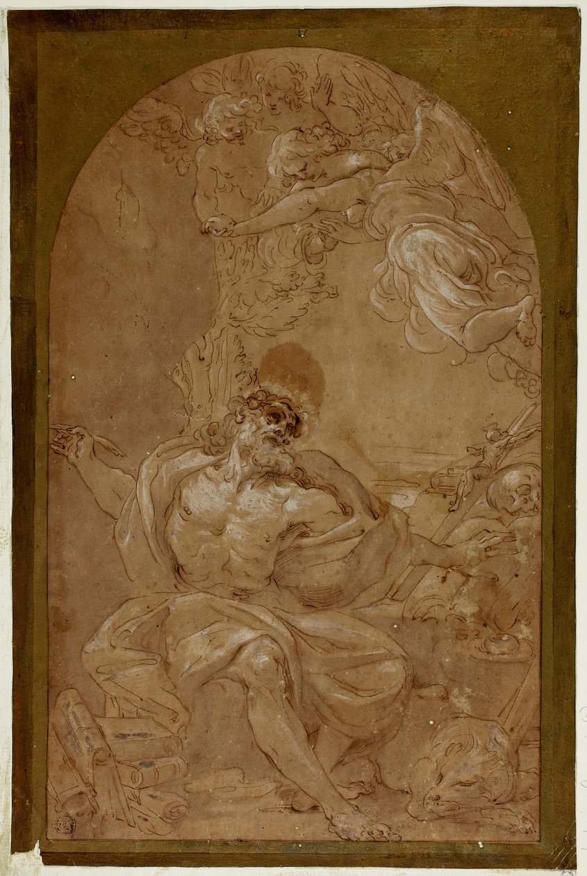 Studio per San Girolamo da Lodovico Carracci