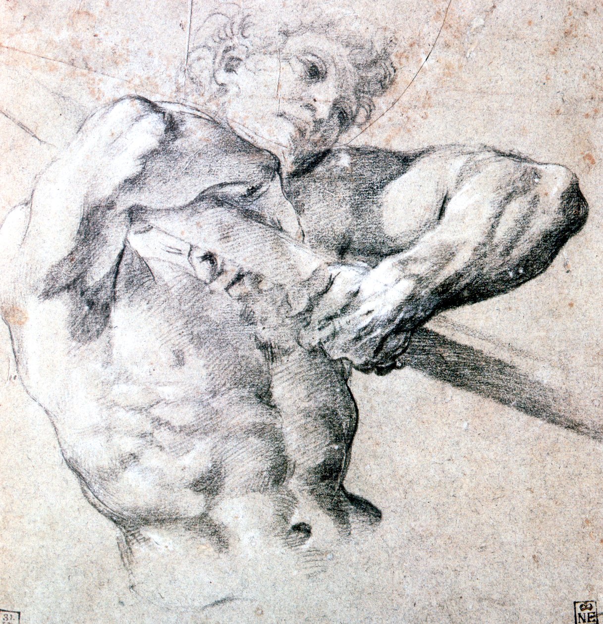 Studio di una Figura, c1575-1619 da Lodovico Carracci