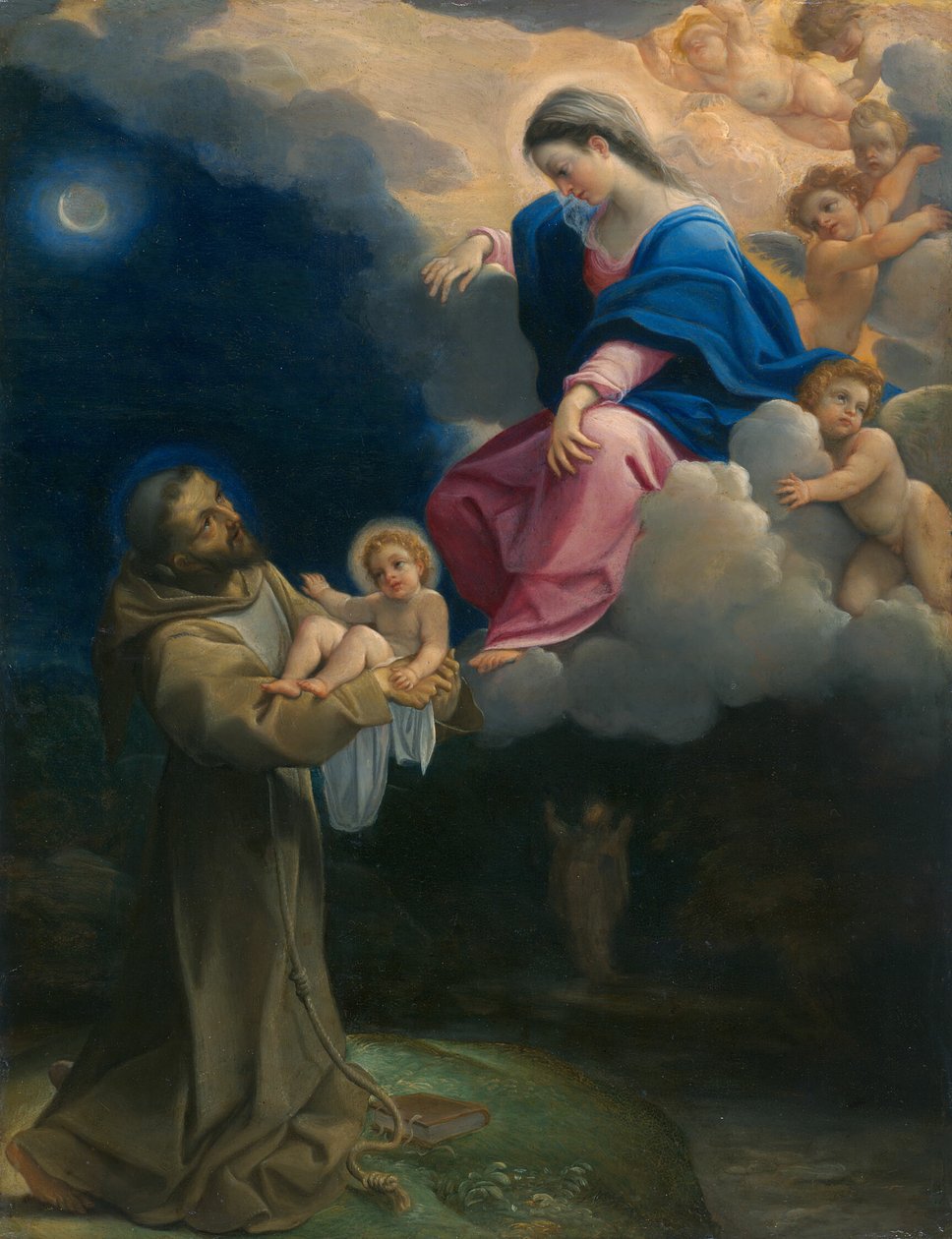 La visione di San Francesco da Lodovico Carracci