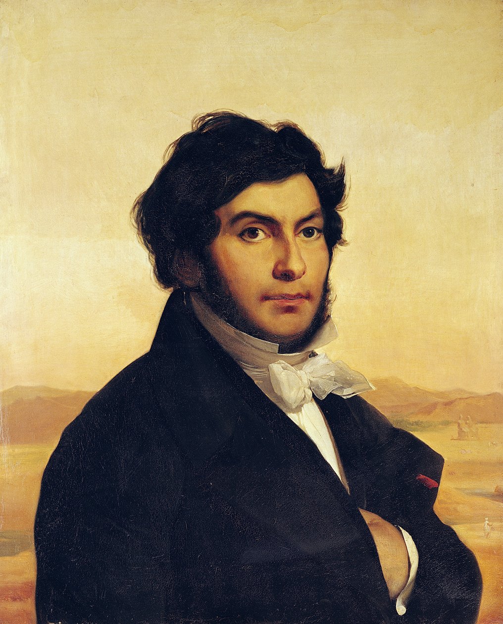 Ritratto di Jean-Francois Champollion (1790-1832) 1831 da Léon Cogniet