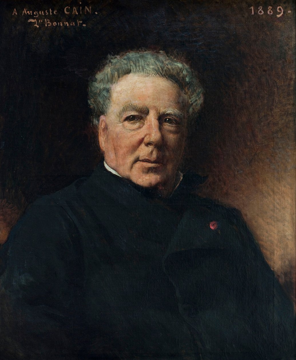 Ritratto di Auguste-Nicolas Caïn da Léon Bonnat