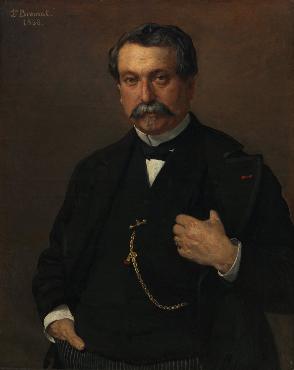 Ritratto di un uomo da Léon Bonnat