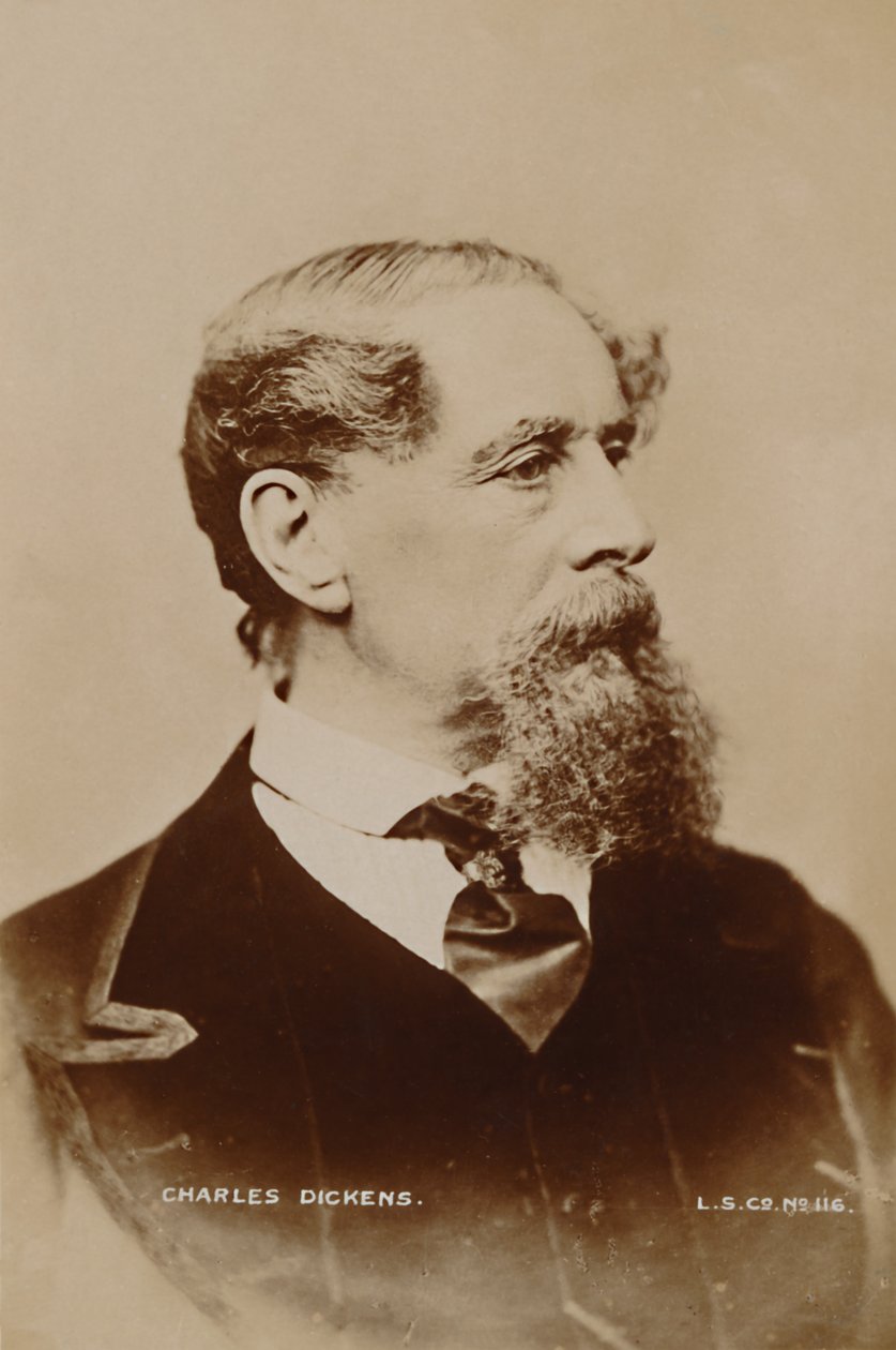 Charles Dickens, 1867 da London Stereoscopic and Photographic Co