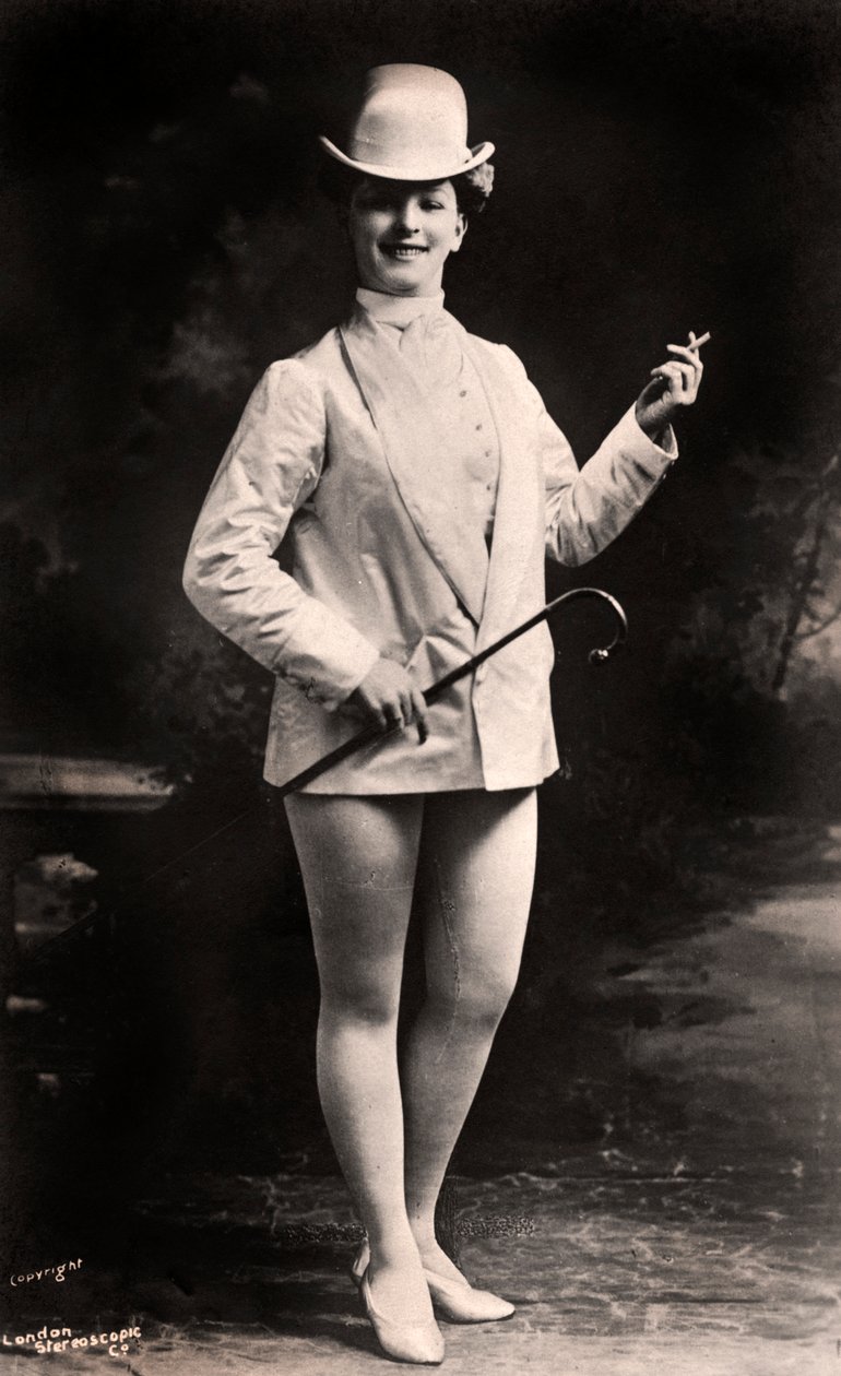 Lily Iris, attrice da London Stereoscopic and Photographic Co