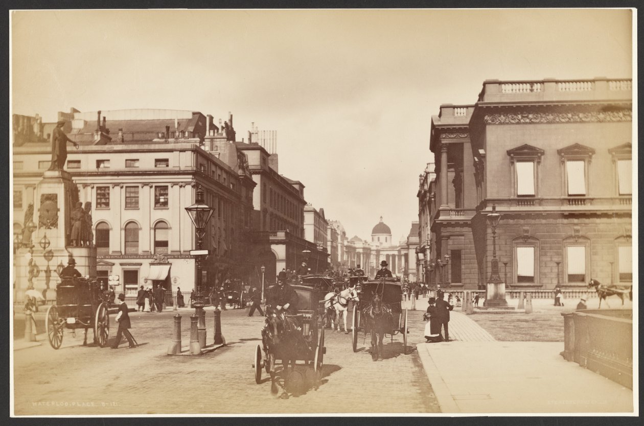 Piazza Waterloo da London Stereoscopic and Photographic Company
