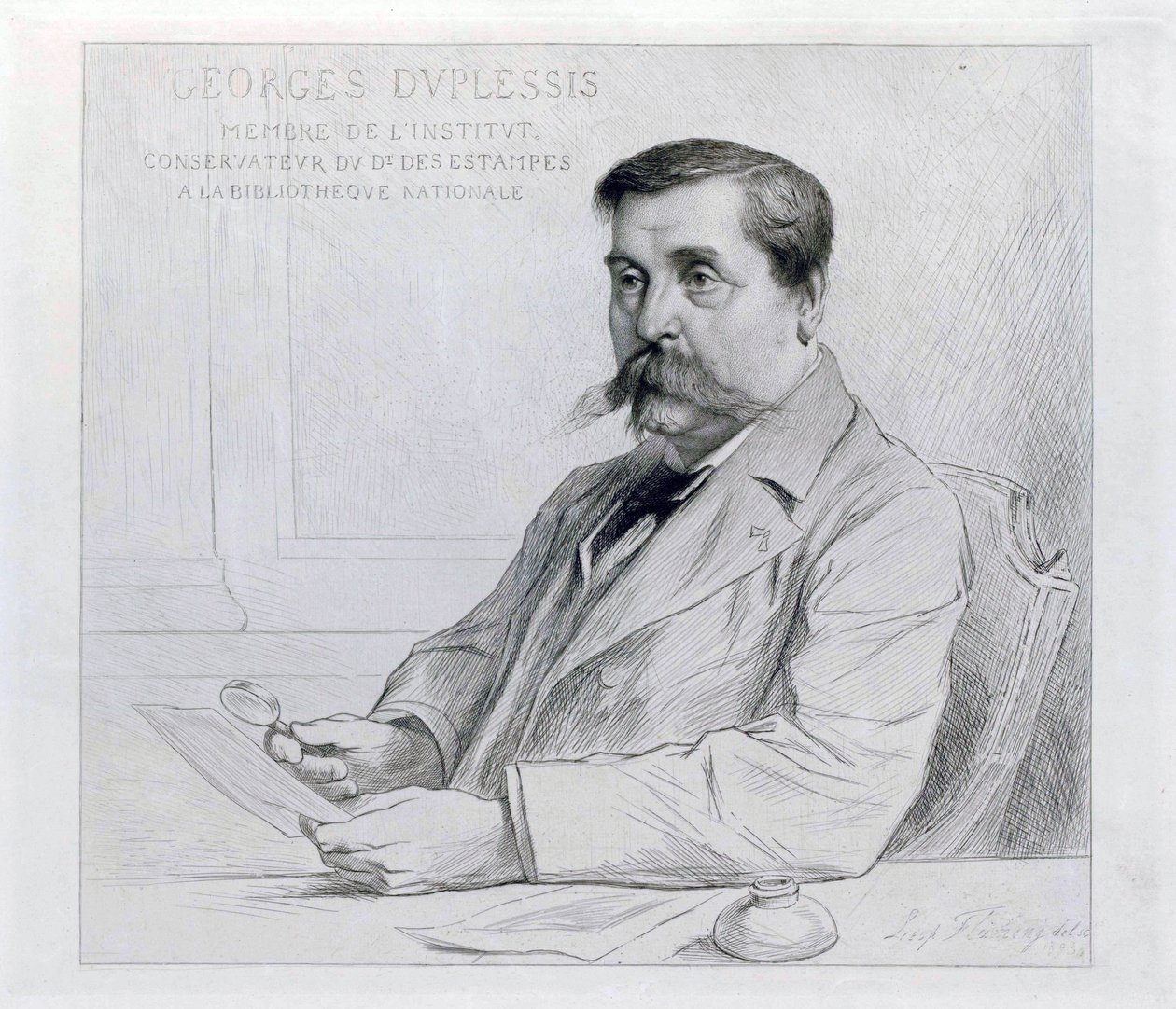 Georges Duplessis da Leopold Flameng