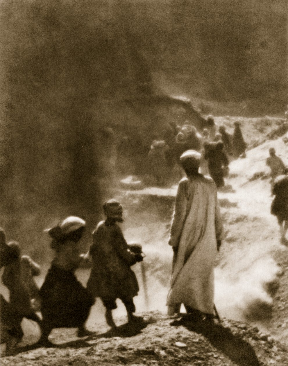 Alla tomba di Tutankhamon, 1916 da Lord George Carnarvon