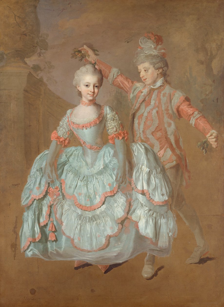 Bambini che danzano, c.1760 da Lorens the Younger Pasch