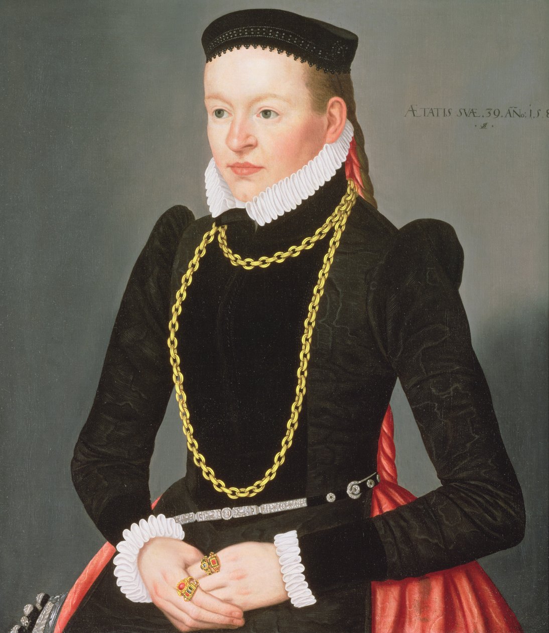 Ritratto di una signora da Lorenz Strauch