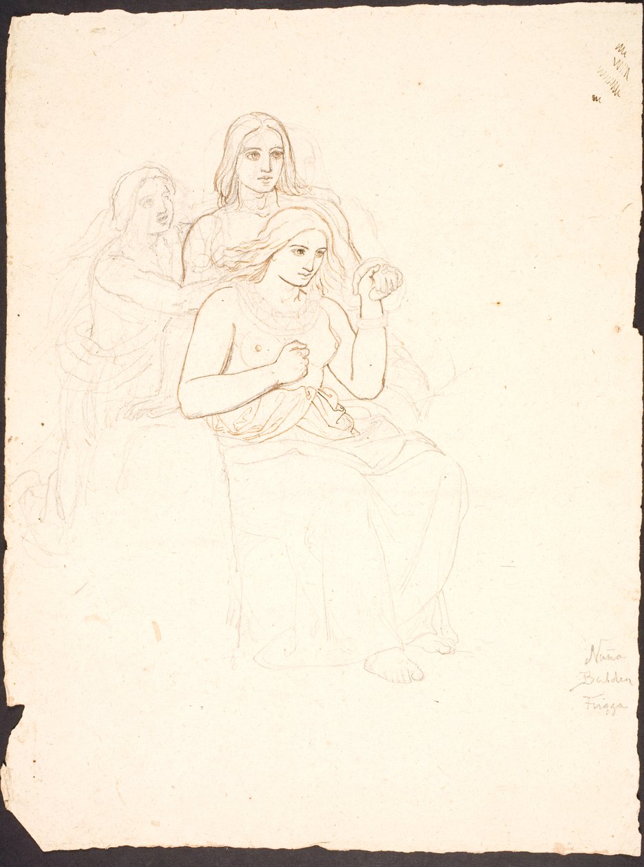Nana, Balder e Frigga da Lorenz Frølich