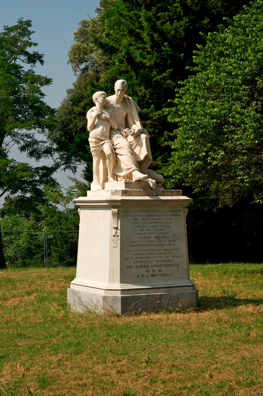 Monumento a Nicola Demidoff, 1846 da Lorenzo Bartolini