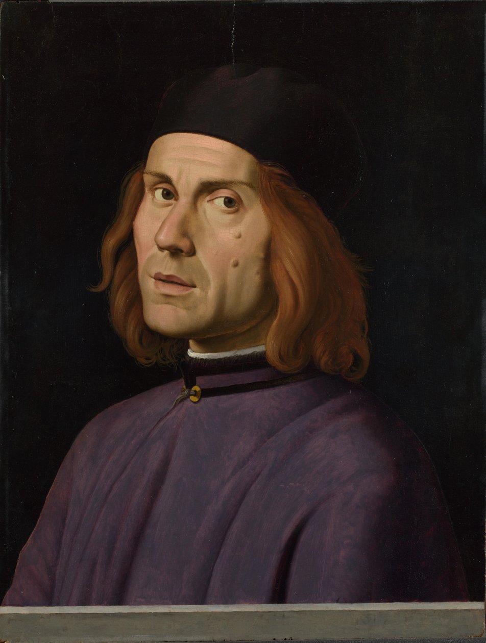 Ritratto di Battista Fiera da Lorenzo Costa