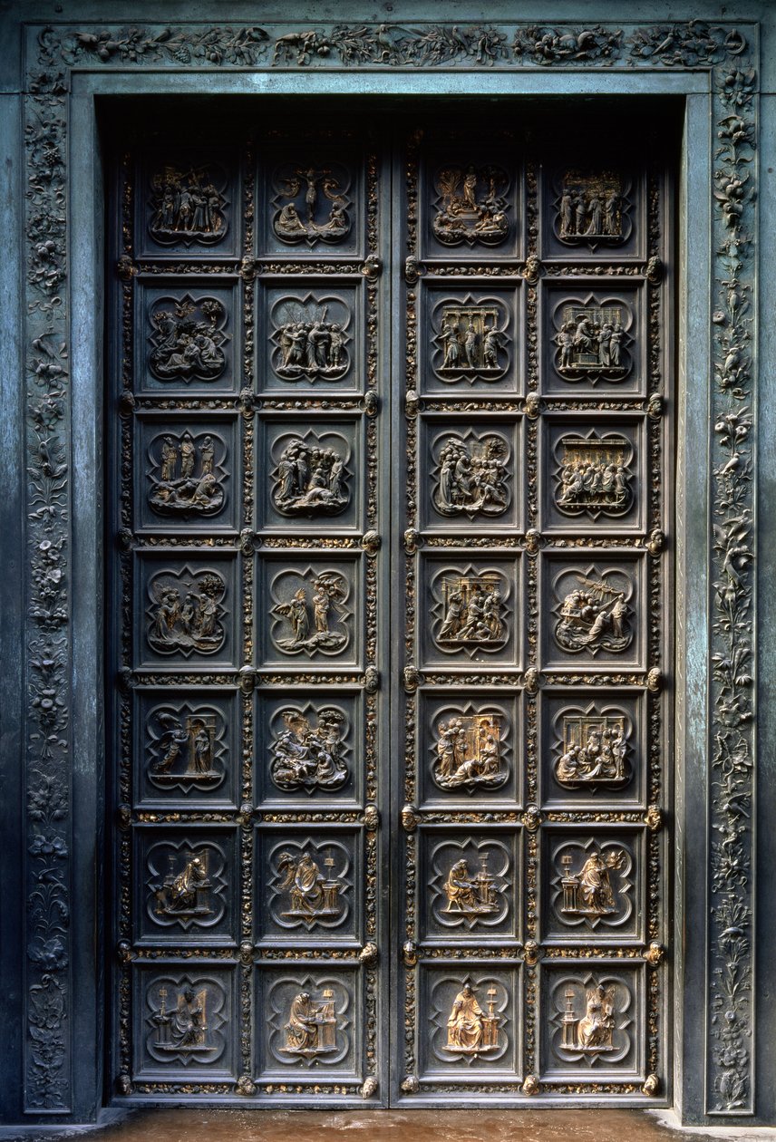 Porte nord del Battistero di San Giovanni, 1403-24 da Lorenzo Ghiberti