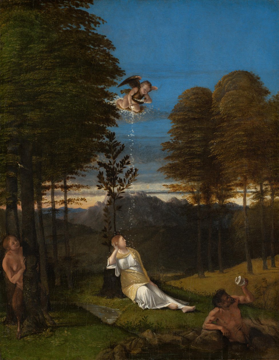 Allegoria della Castità da Lorenzo Lotto