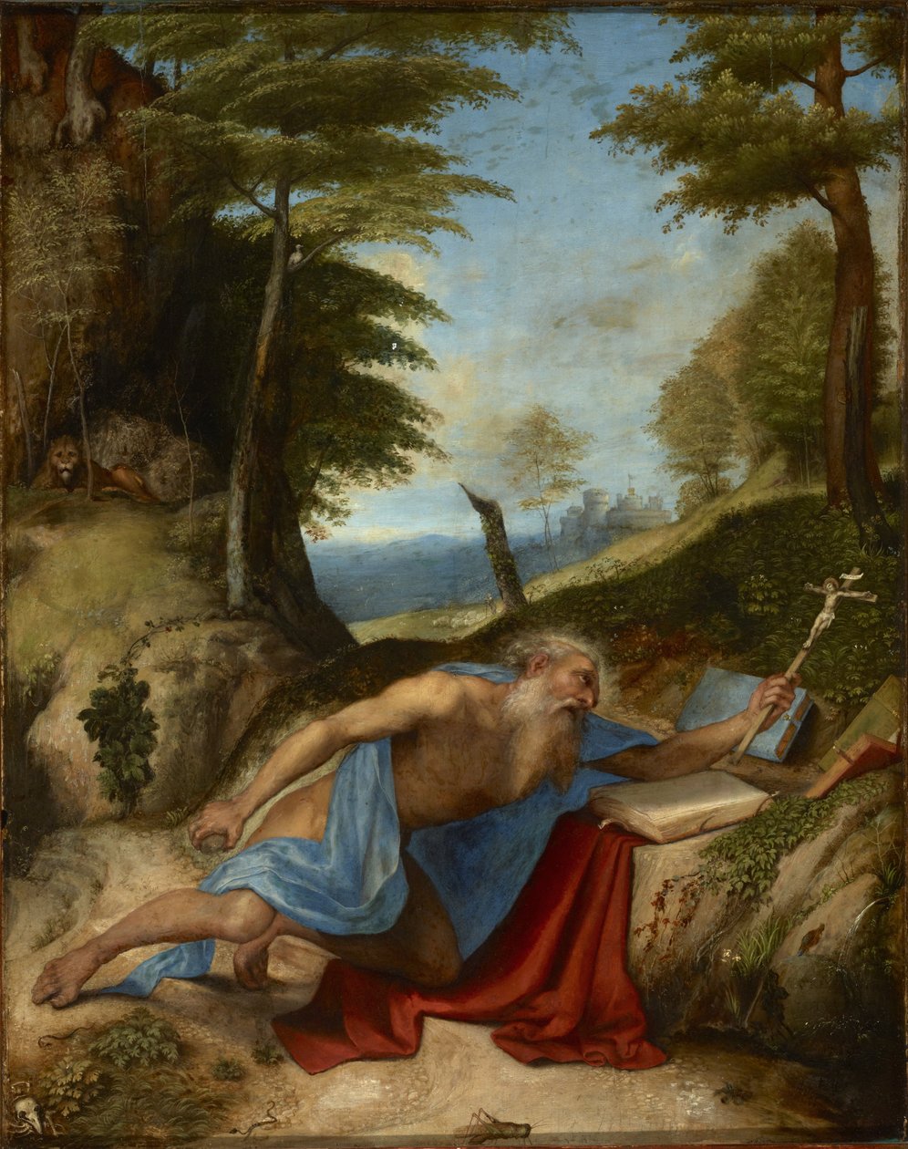 San Girolamo penitente da Lorenzo Lotto