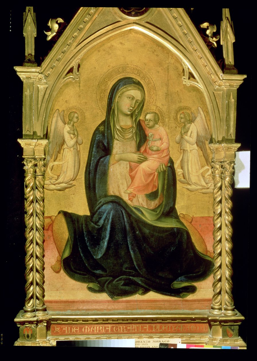 Madonna col Bambino, 1400 da Lorenzo Monaco