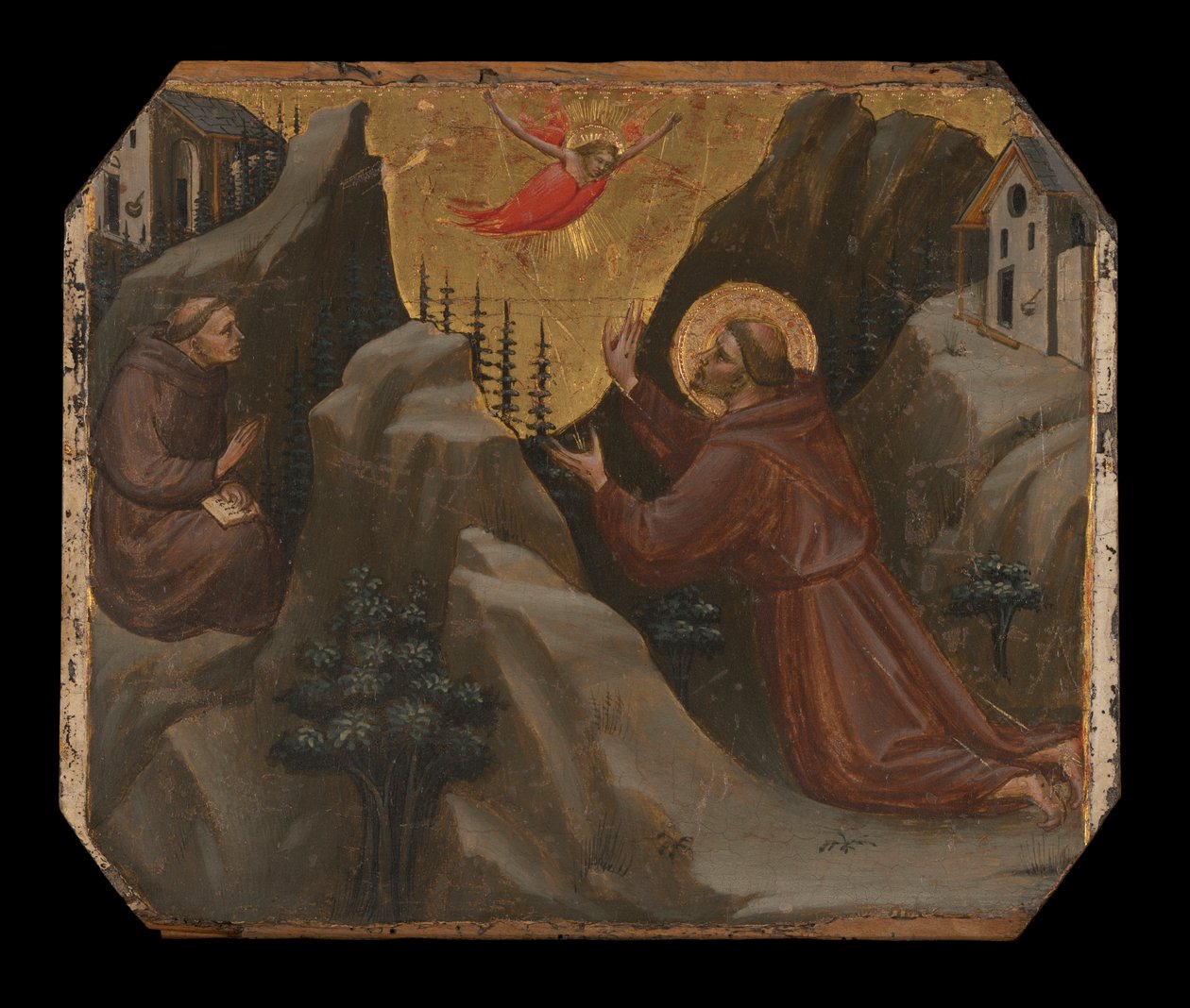 San Francesco riceve le stimmate da Lorenzo Ghiberti