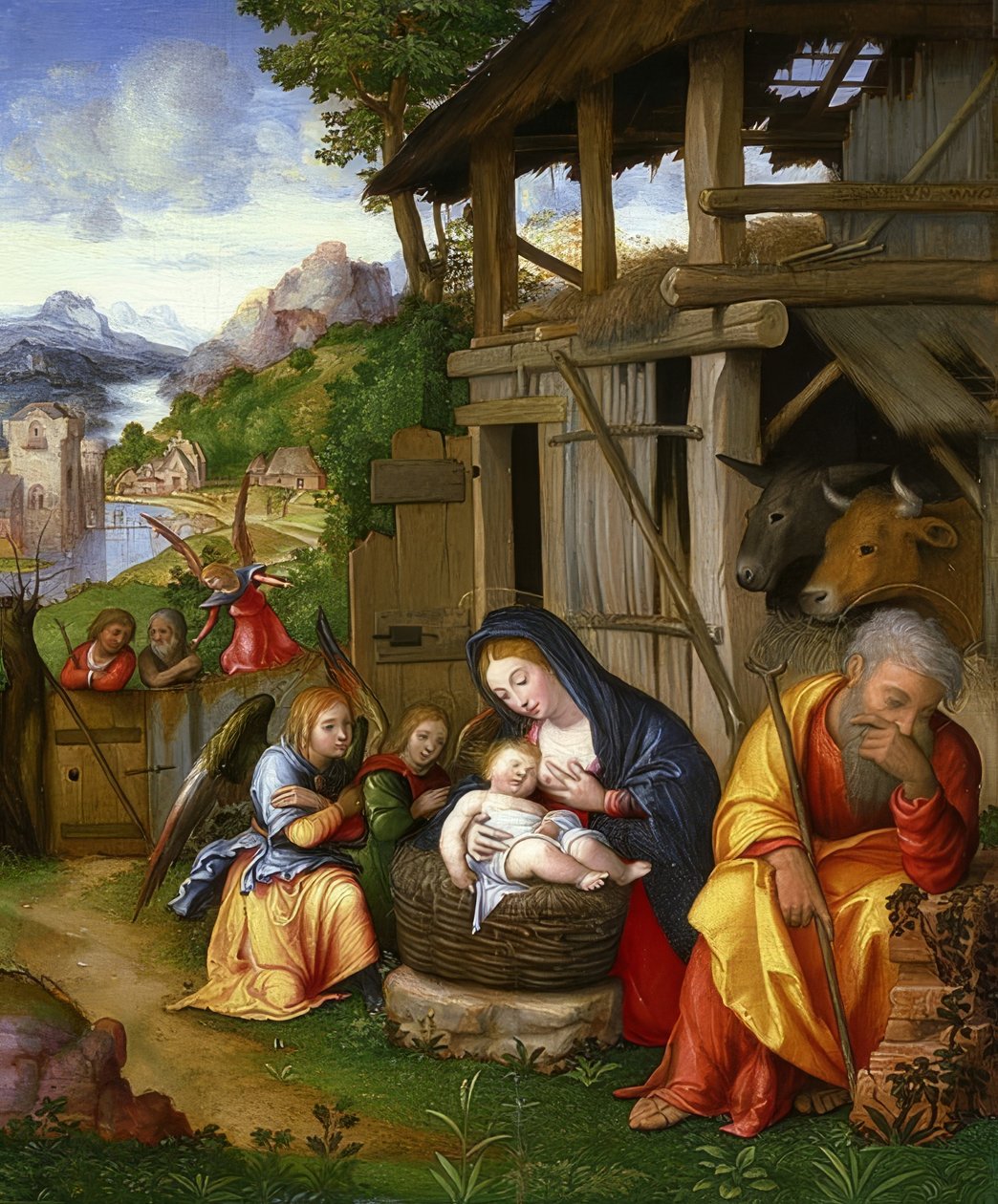 Nascita di Cristo da Lorenzo Leonbruno