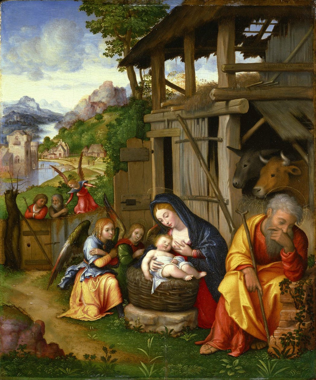 Natività, ca 1515 da Lorenzo Leonbruno