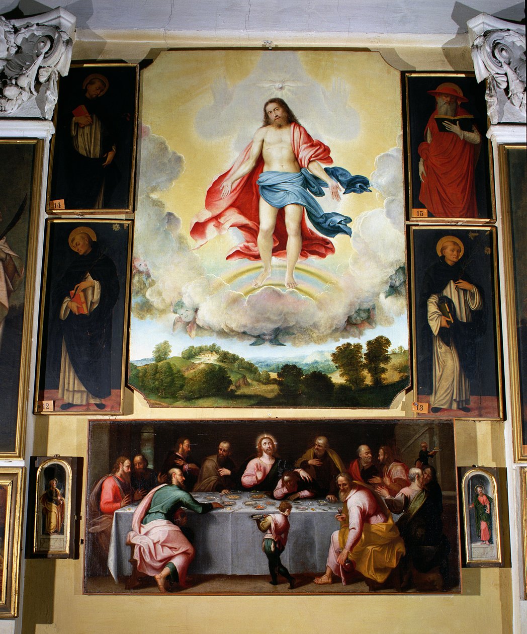 La Santissima Trinità da Lorenzo Lotto