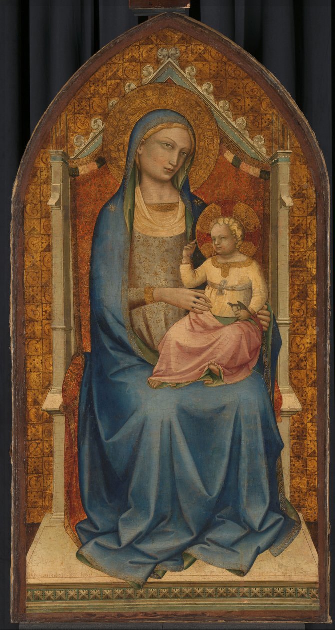 Vergine con Bambino da Lorenzo Monaco (school of)