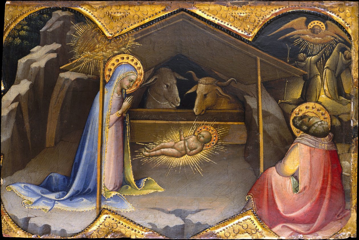 Nascita di Cristo da Lorenzo Monaco