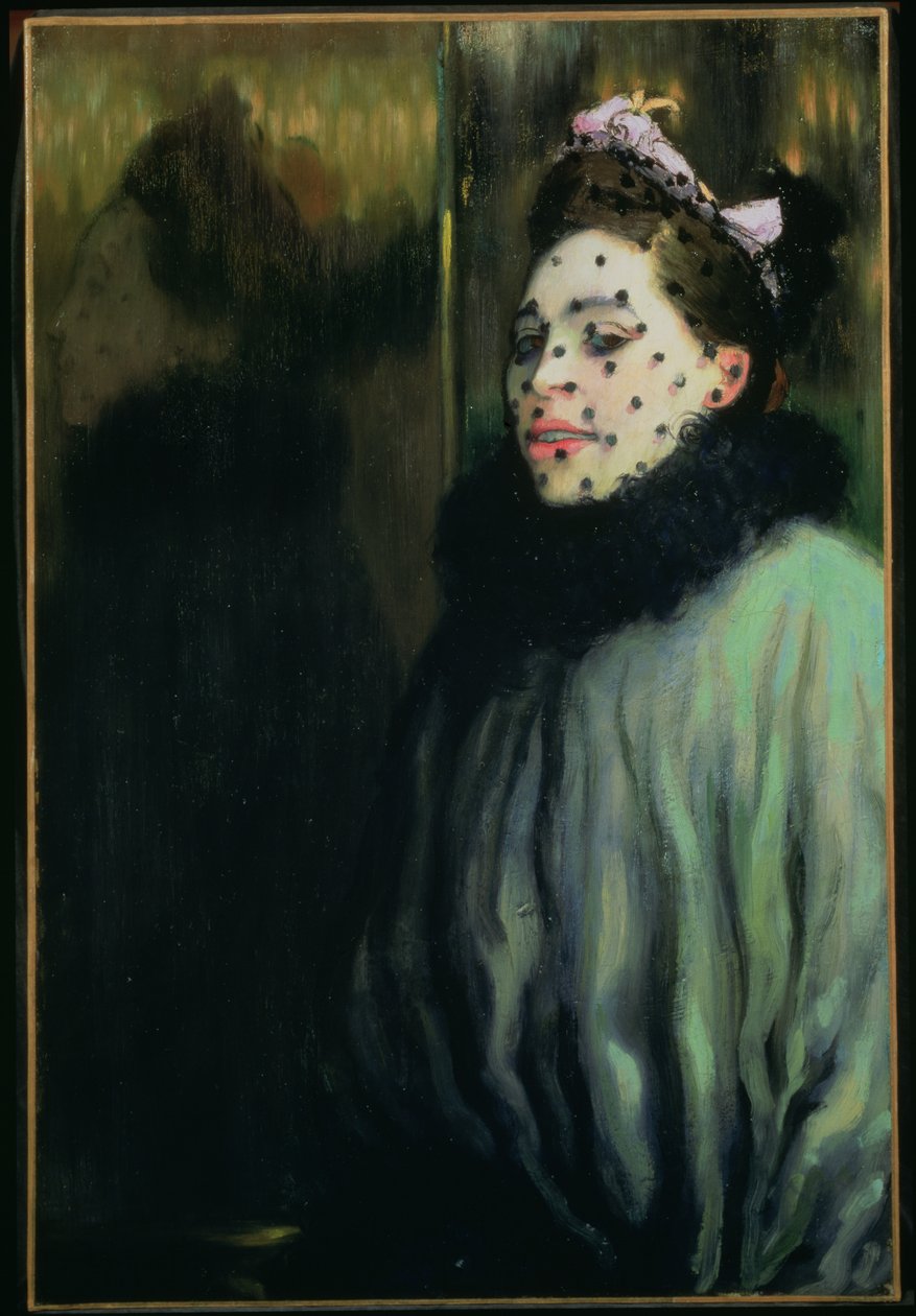 Donna con velo, 1891 da Louis Anquetin