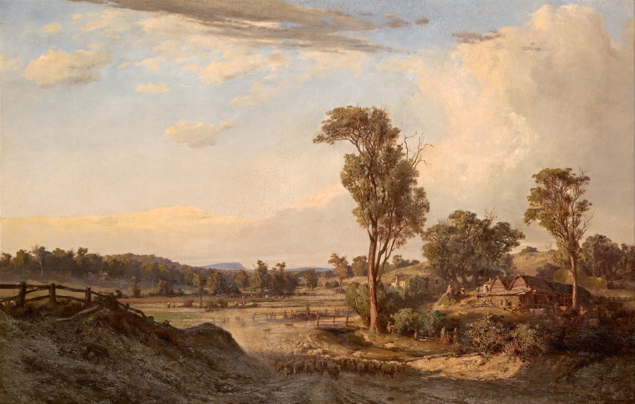 Pomeriggio estivo, Templestowe da Louis Buvelot
