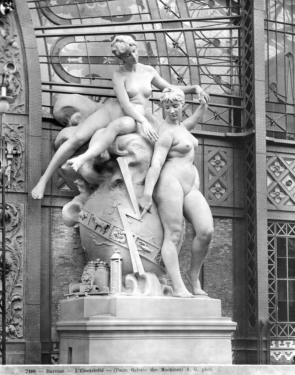 Elettricità da Louis Ernest Barrias