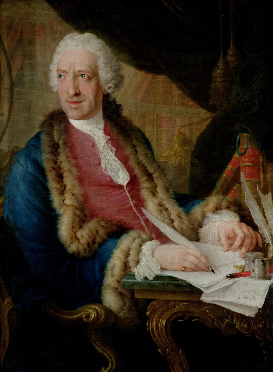 Ritratto di un gentiluomo, 1767 da Louis Gabriel Blanchet