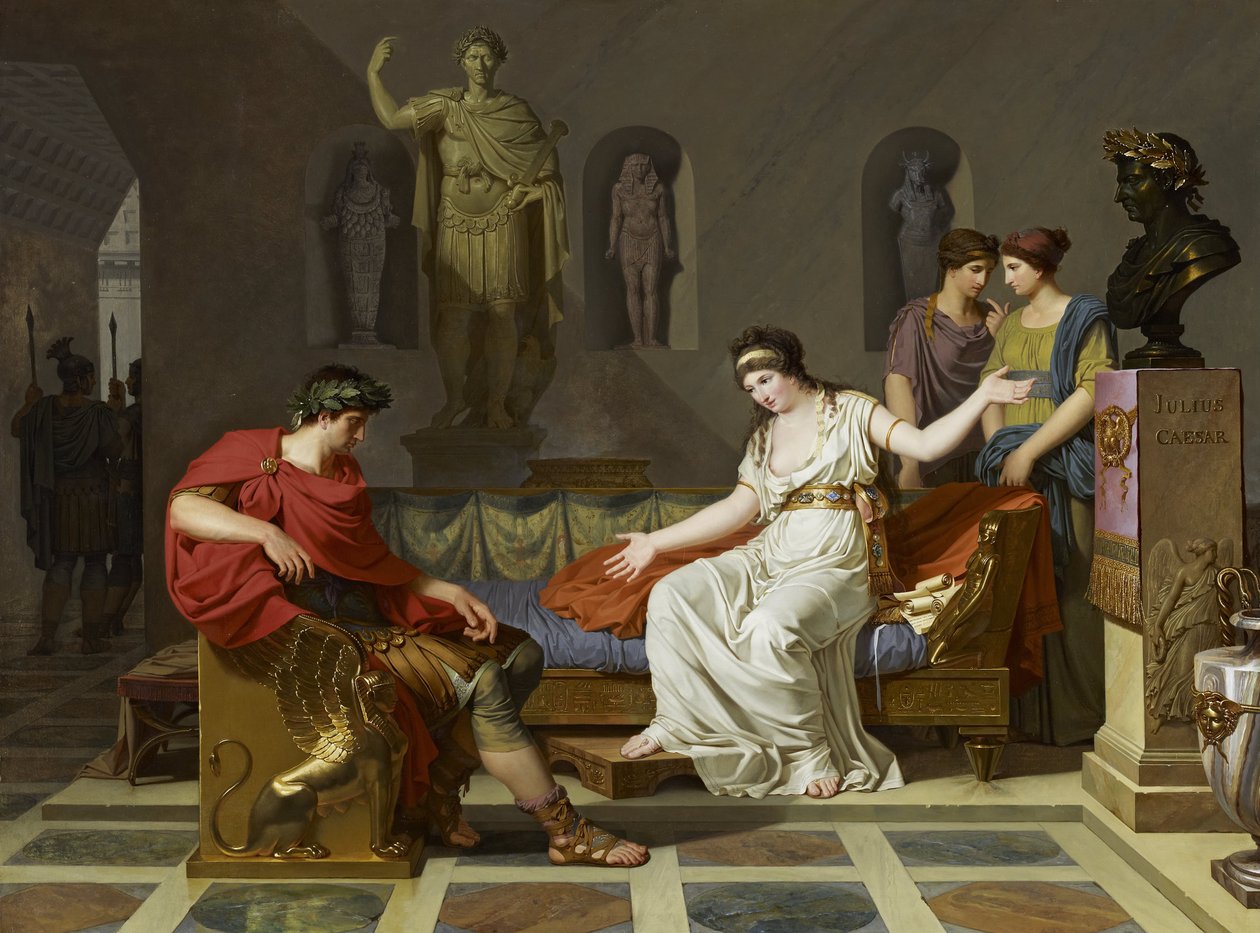 Cleopatra e Ottaviano da Louis Gauffier